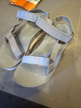 Teva Pale Blue Adjustable Strap Sandals